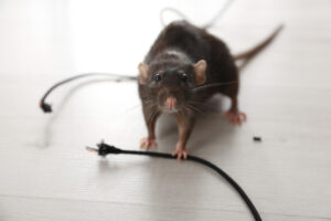 mouse chewing wires